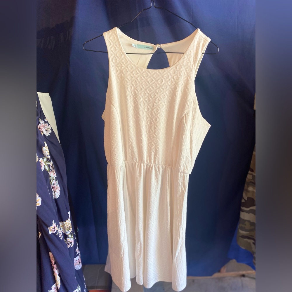 White dress